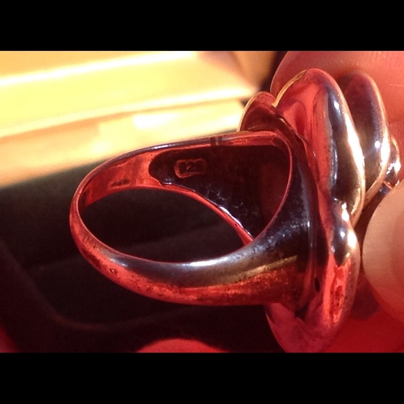 Sterling Silver Rose Size 8.5 Sex and the City - Picture 4 of 4